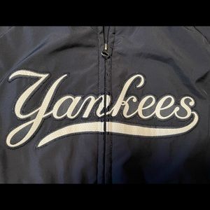 New York Yankees Youth Majestic Jacket, Navy, Size M.